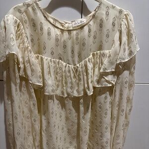 Love Shack Fancy Ruffle top